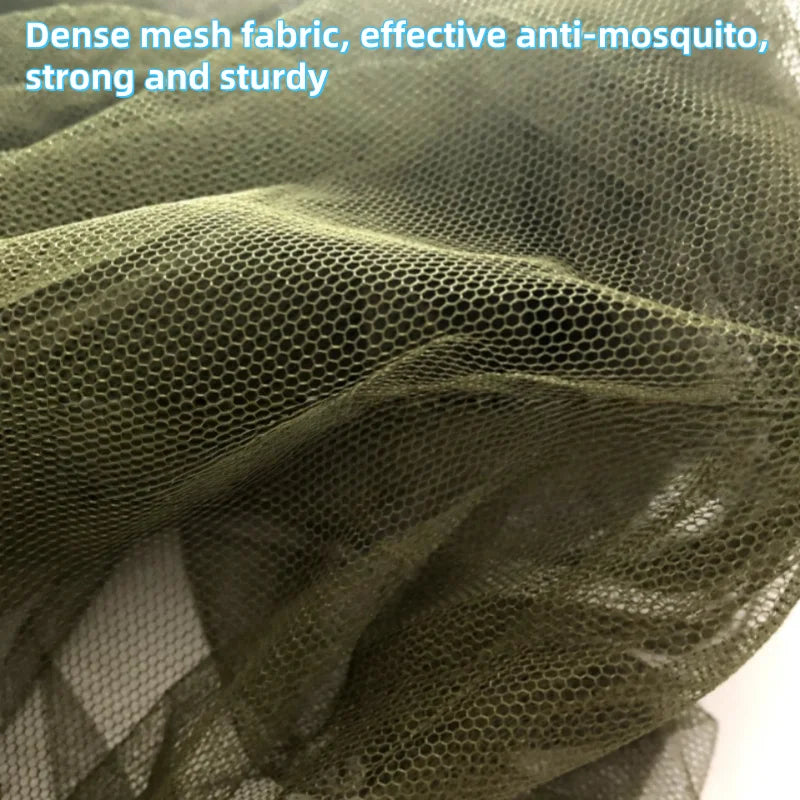 Travel easy to carry outdoor single folding bed mosquito net military green summer mosquito nets