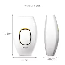 IPL Laser Hair Removal Handset System for Women & Men with Razor & Safety Glasses