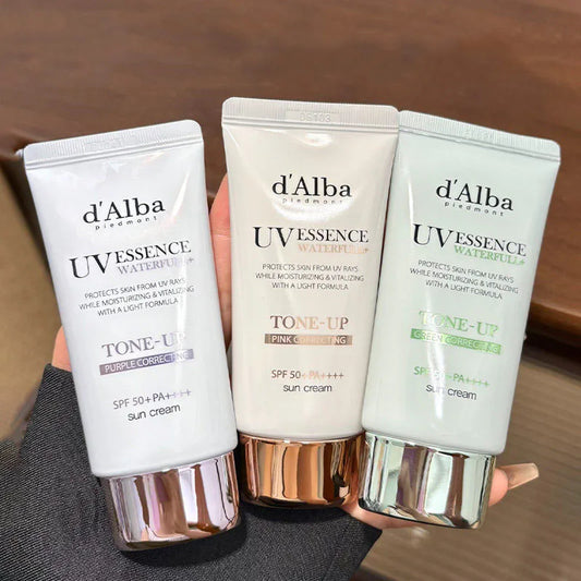 50ML d'Alba UV Essence Whitening White Truffle Sunscreen SPF50+ Moisturizing Lightweight Refreshing Gentle Sunscreen Skin Care