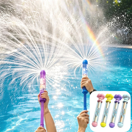 Firework Style Water Guns, Large Capacity Romantic Couple Water Spray Toys, Summer Water Blaster for Wedding Proposal, Pool Party, Beach Games, Outdoor Party Favor (4Pcs Mix)