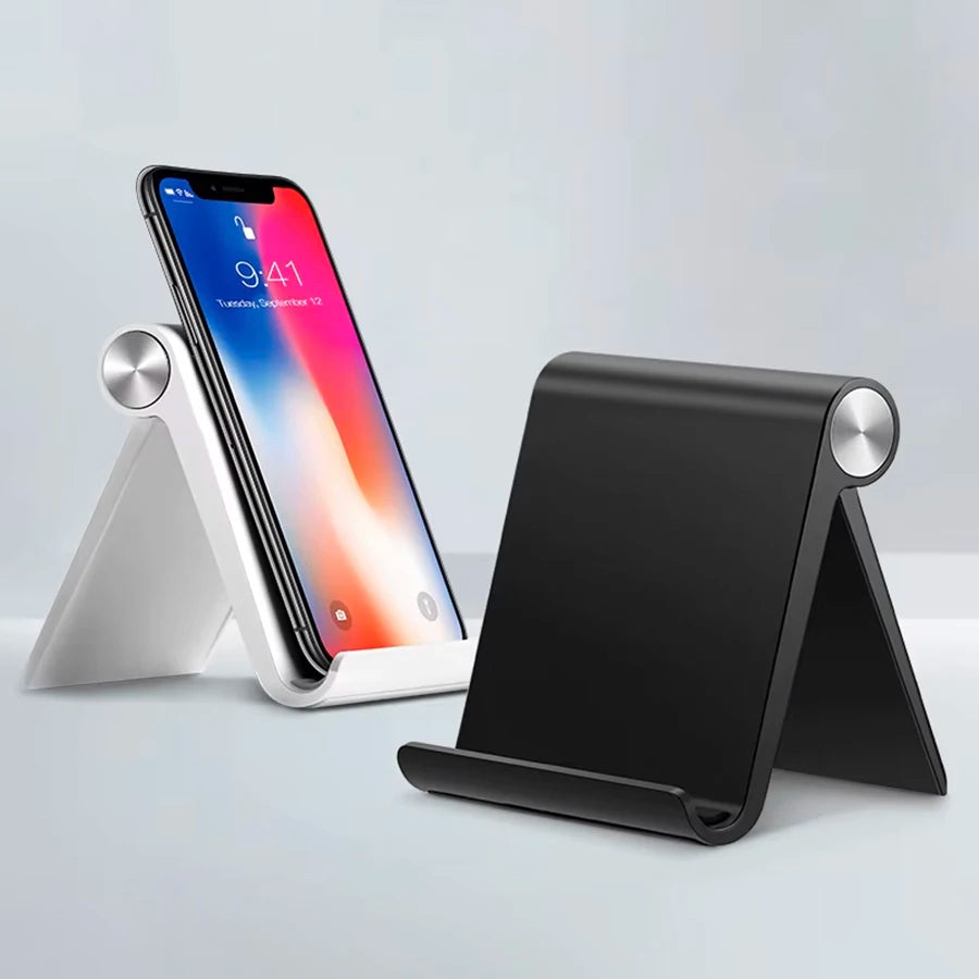 2026 NEW Adjustable Phone Holder Stand Portable Foldable Desktop Phone Support Universal Cell Phone Stand for iPhone, Samsung