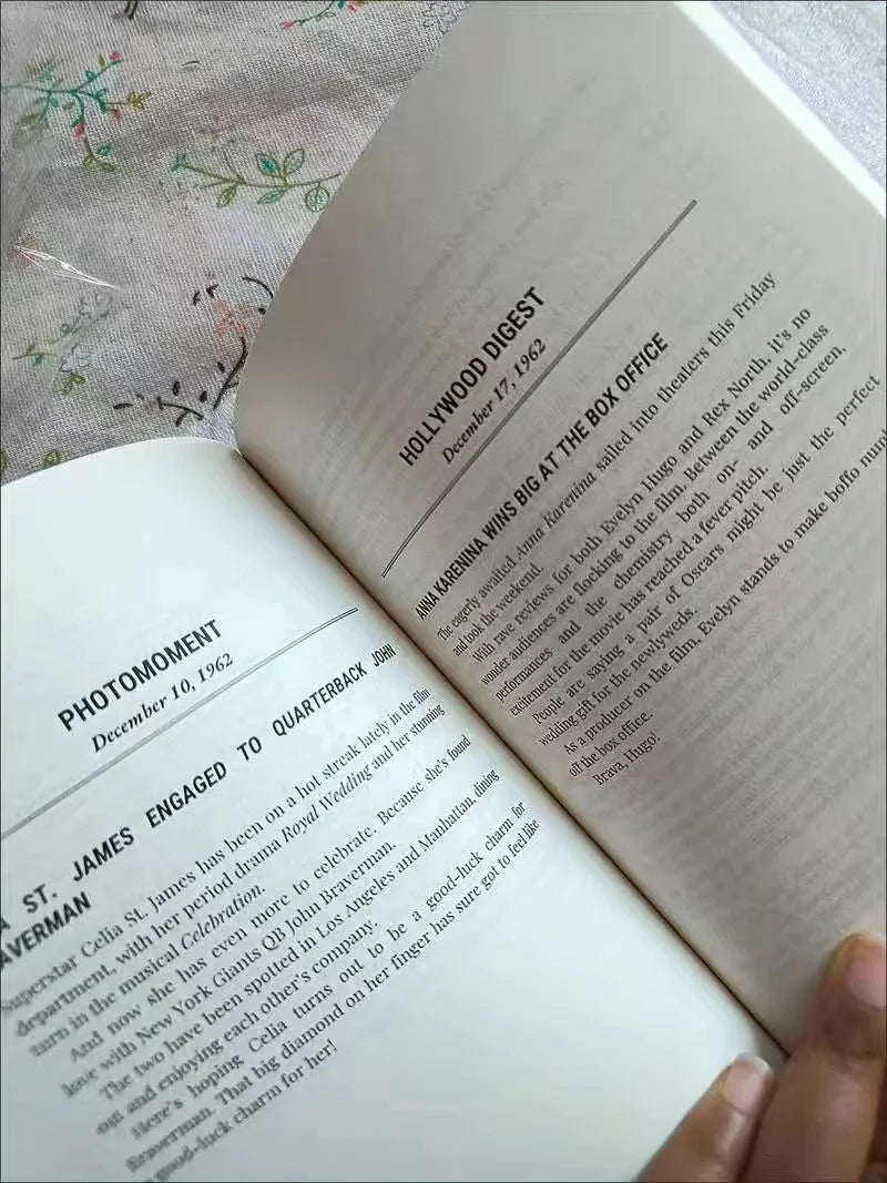 The Seven Husbands of Evelyn Hugo Story Novel In English Book