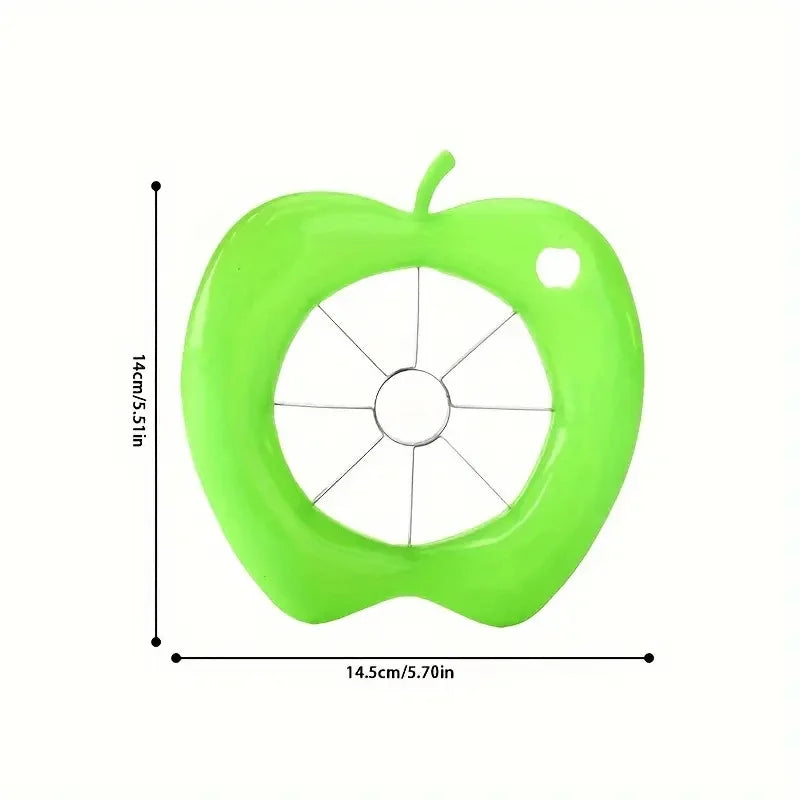 1pc Stainless Steel Apple Slicer - Manual, Square Blade, Kitchen & Dining Tool, Ideal for Outdoor/Camping, Outdoor kitchenware