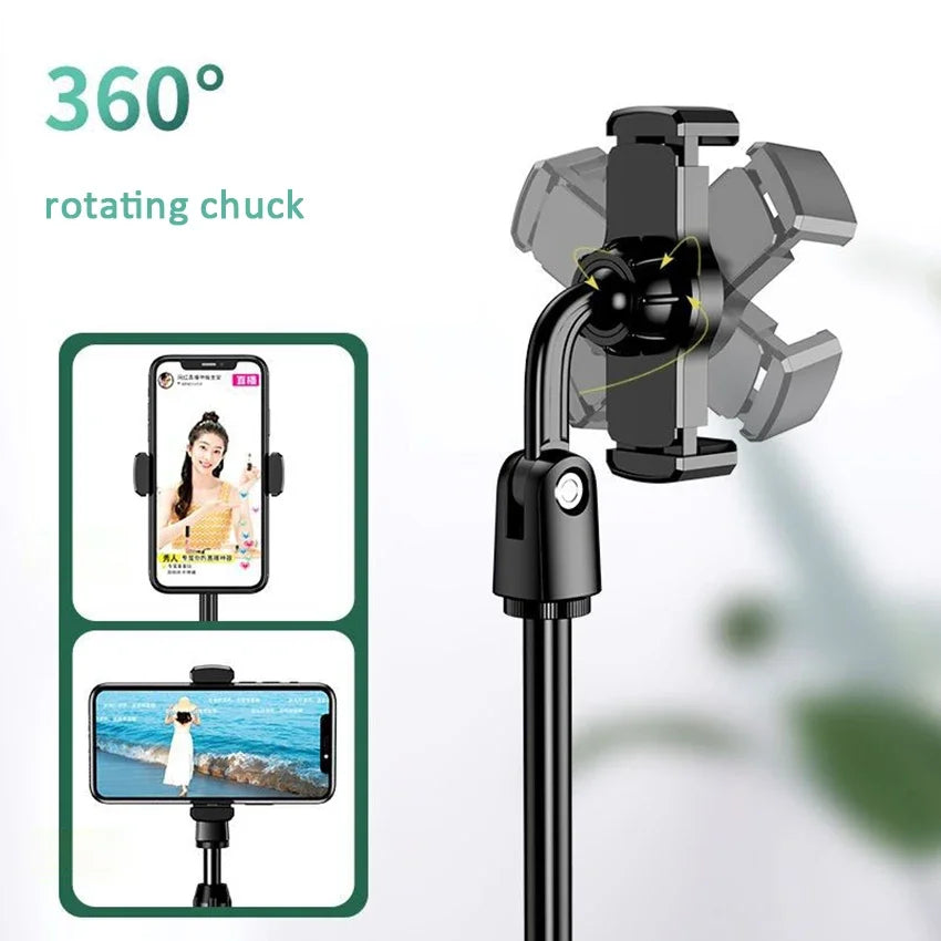 2026 Mobile Phone Holder Can Rotate 360 Degrees for Desktop Live Streaming and High Angle Shooting of Smartphone Videos
