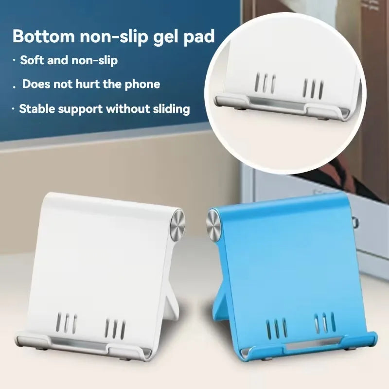 2026 NEW Adjustable Phone Holder Stand Portable Foldable Desktop Phone Support Universal Cell Phone Stand for iPhone, Samsung